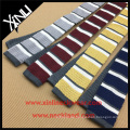 Schöne Kombination Streifen Seide gestrickte Krawatte Luxus handgemachte Herren Krawatten